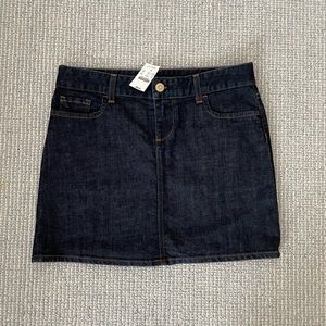 New!!  J.Crew Denim Mini Skirt. Size 29